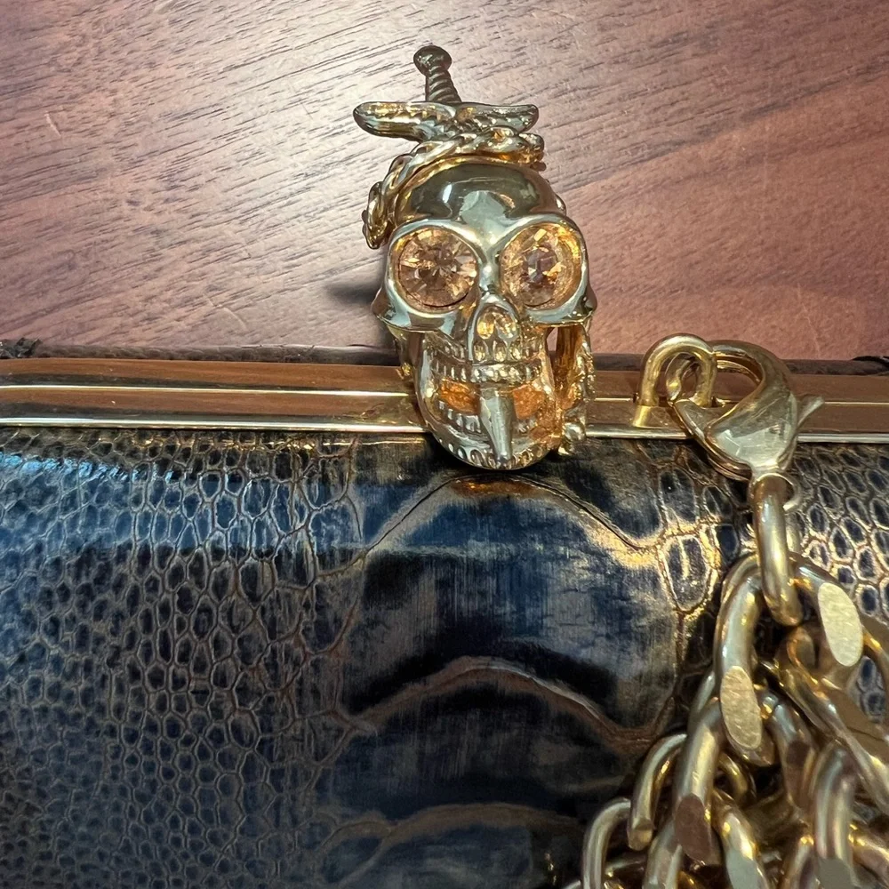 ALEXANDER MCQUEEN PIRATE CLUTCH - Picture 4 of 11